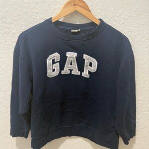 GAP Dark Blue Crewneck Sweatshirt